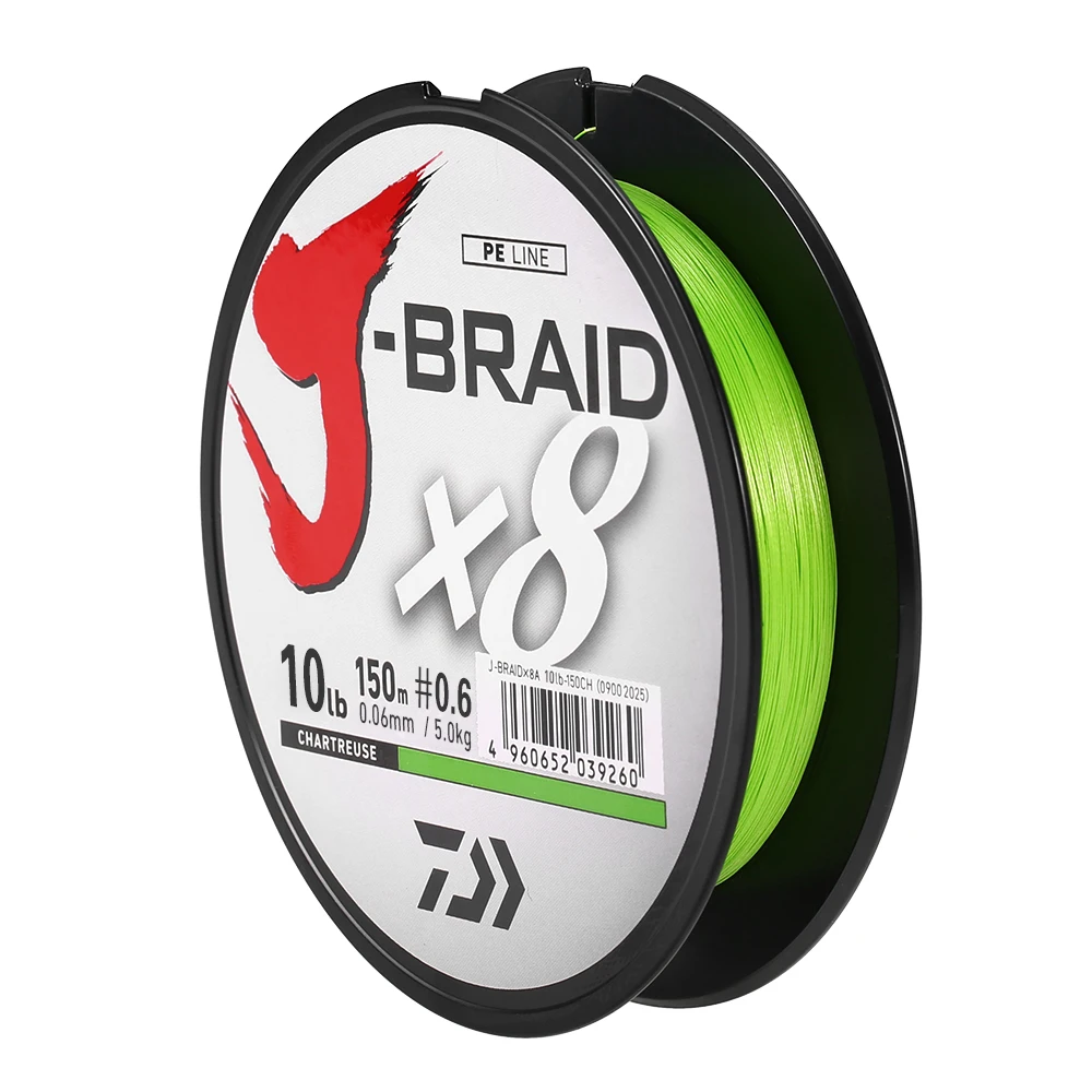دايوا 100% الأصلي J-BRAID X8 300 M 8 مضفر خيط صنارة الصيد حيدة الصيد PE خط 10-60lb صنع في اليابان Pesca البحر الصيد