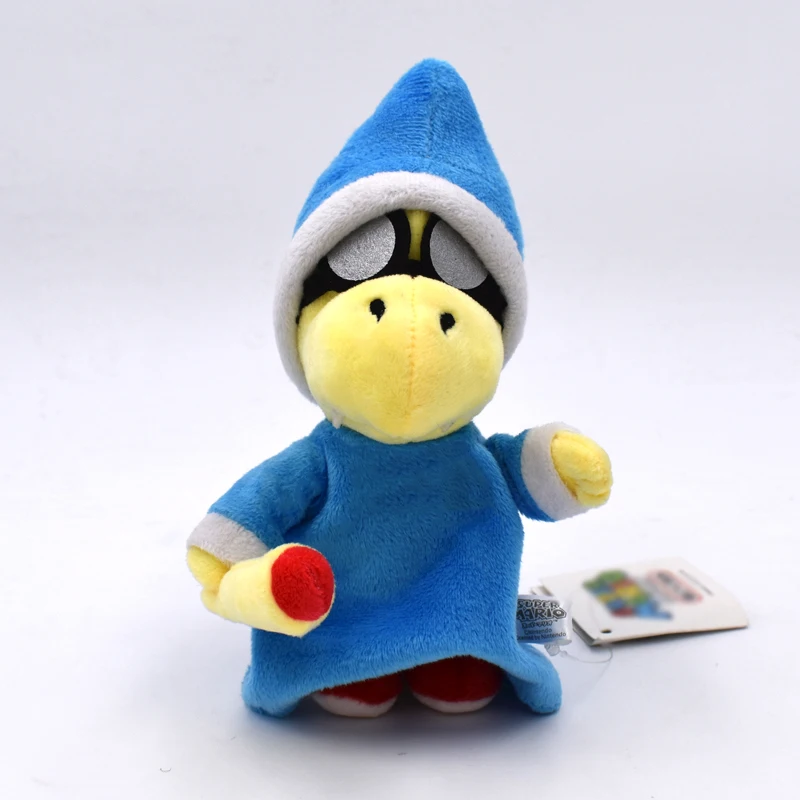 18cm Super Mario Bros Magikoopa Kamek Peluche poupées peluches jeu Super Mario Peluche poupées en Peluche cadeau