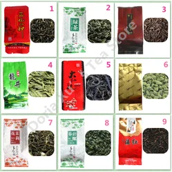 

9 Kinds Flavours Tea, including Puerh,Black,Green tea, Oolong, Puer, Dahongpao, ginseng, Free Shipping