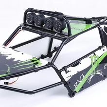 RC KM HPI Rovan Байер 5 т sc бездорожье газа грузовик металлической клетке комплект с запасное колесо стойки и спереди прожекторы 85291