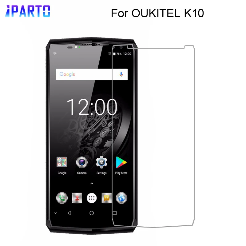 Защитное стекло OUKITEL K10 100% Высококачественное Закаленное Стекло 9H аксессуары для
