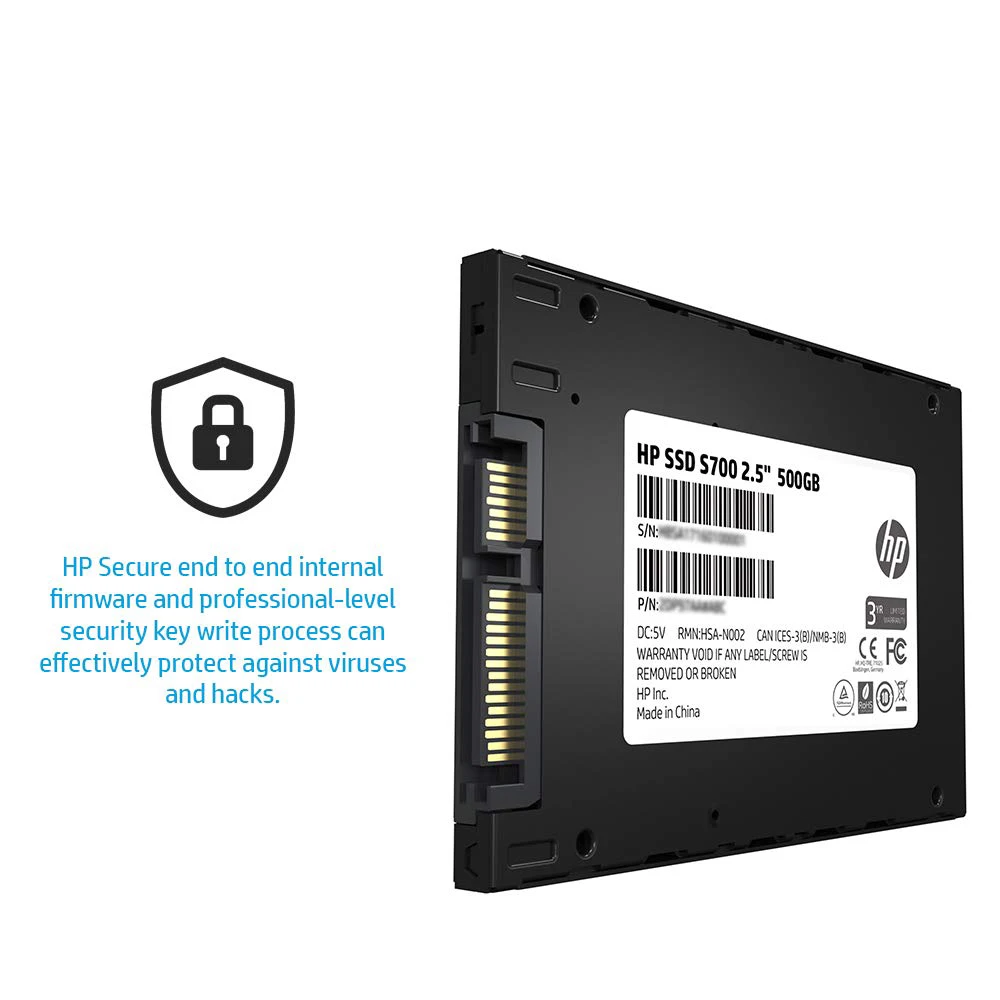  HP 1tb ssd interno HDD 25 