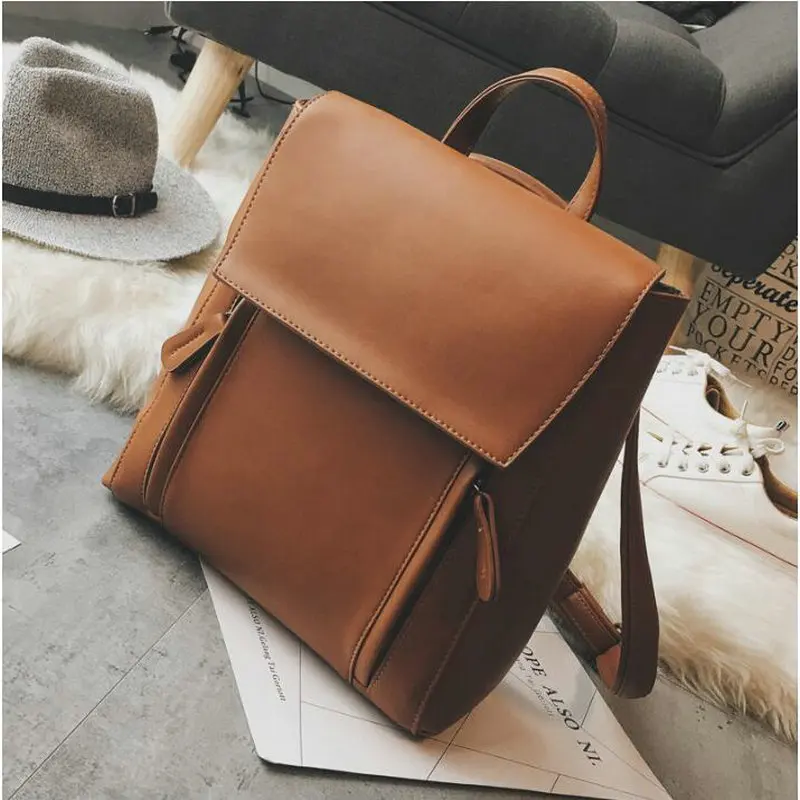 

Female School Shoulder Bag Bagpack mochila Fashion Women Backpack High Quality Youth Leather Backpacks for Teenage Girls A42-90