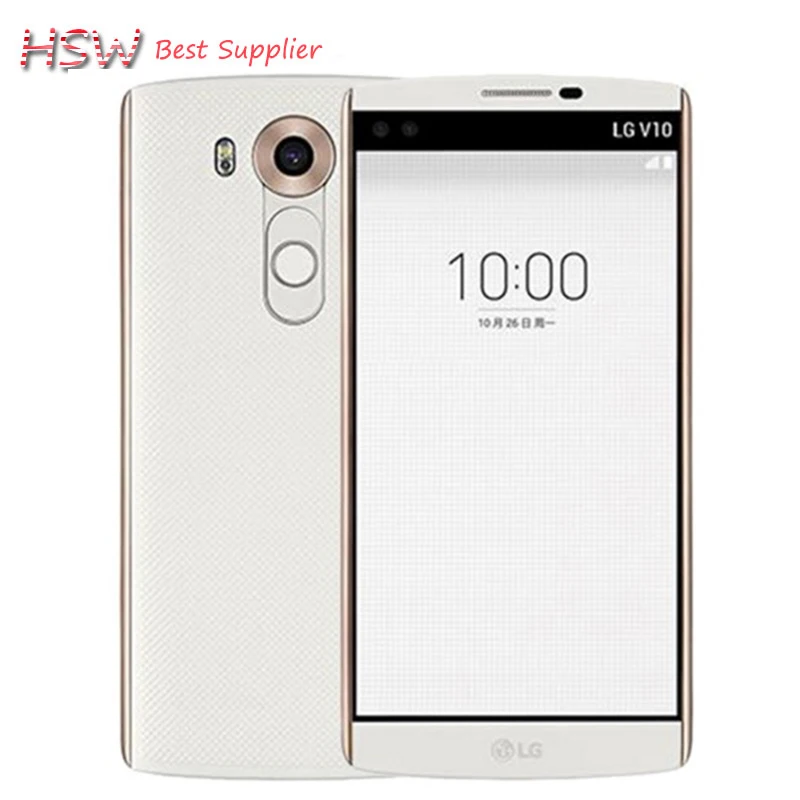 2016 Hot sale Original LG V10 5 7 4K 4GB RAM 64GB ROM Smart Phone Octa