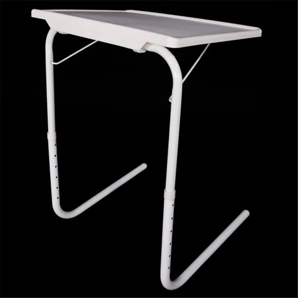 

Practical Portable Home Use Foldable Assembled Bed Table White bedroom for reading eating playing desk mini
