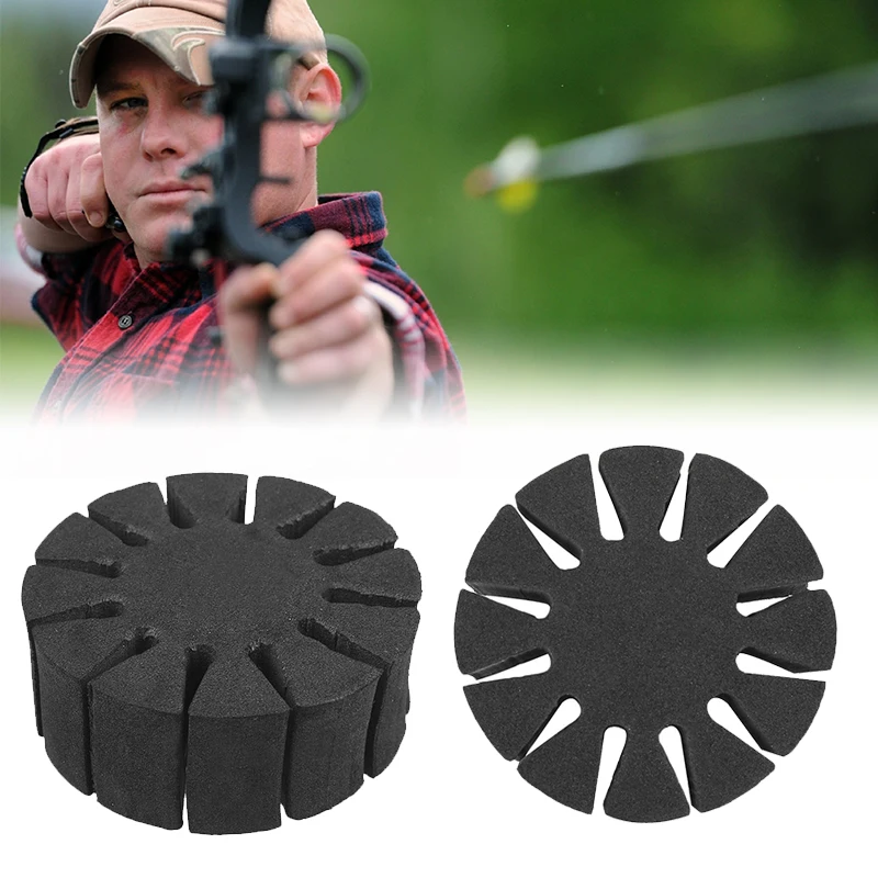Black Shooting Sponge Arrow Rack EVA Foam Round Rack Arrow Holder
