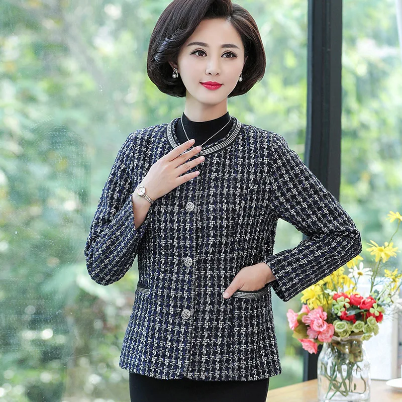 Женские блейзеры и куртки Blaser Chaquetas, женские пальто, Jaqueta Casaco Feminino размера плюс XL~ 4XL 5XL, клетчатый женский блейзер