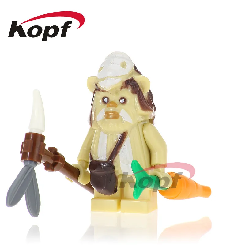 

PG739 Single Sale Logray Teebo Ewok Attack Battle of Endor 75005 Gamorrean Guard Building Blocks For Children Gift Toys PG8067