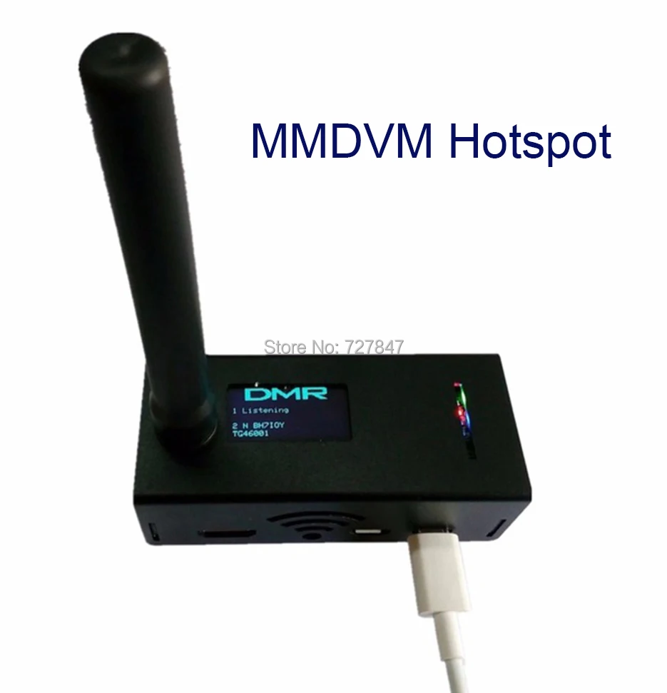 Новый jumbospot УВЧ и УКВ антенна + алюминиевый корпус mmdvm Hotspot Поддержка P25 DMR YSF для Raspberry Pi