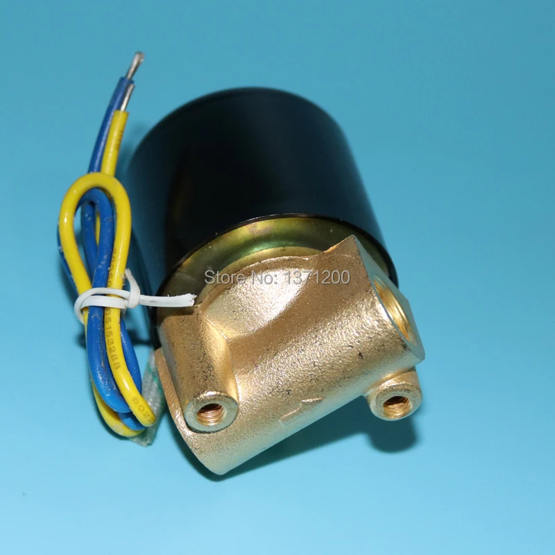 

2018 New 1/4",3/8",1/2",3/4",AC220V,DC12V/24V Normal Close Electric Solenoid Valve Pneumatic Valve for Water Oil Air Gas