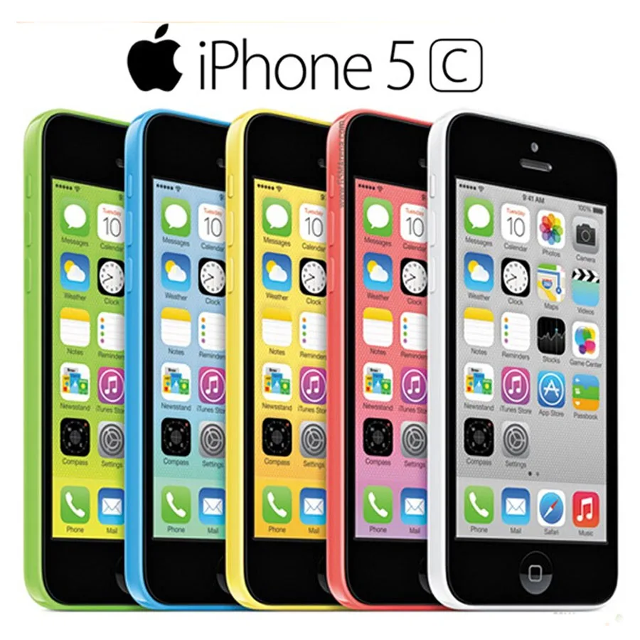 Original Unlocked Apple iPhone 5C Mobile Phone Dual Core 4 0 8 0MP Camera 3G WIFI