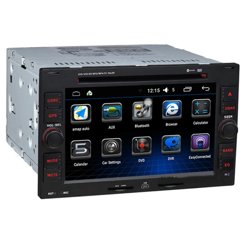 

Two Din Autoaudio Car DVD Player For Volkswagen/VW PASSAT/B5/MK5/GOLF/POLO/TRANSPORTER Radio GPS Navigation Steering Wheel RDS