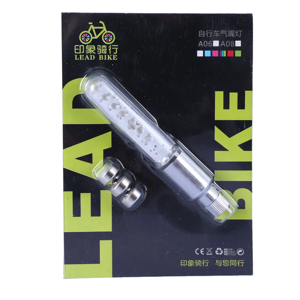 Perfect Leadbike 2017 New Arrival Bicycle Lights Bike Cycling Wheel Spoke Light  Waterproof Tire Valve Lamp Gas Lamp 3