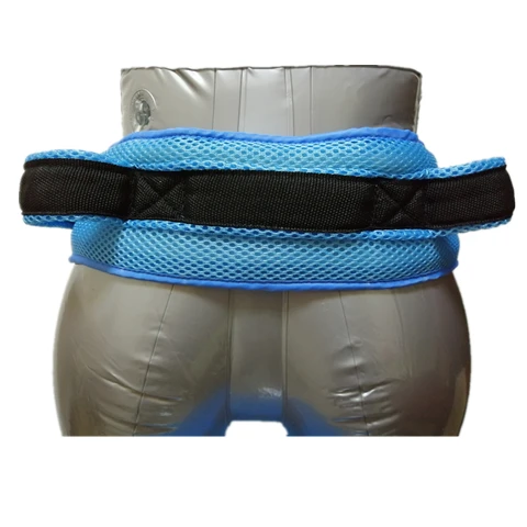 Assisted seatbelt restraint nursing shift with standing assist device patient care to prevent accidents