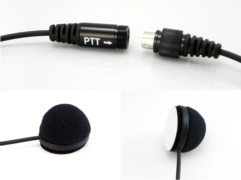 2.5mm Full face Close Motorcycle Helmet Headset Microphone PTT for Motorola Portable Radio Walkie Talkie T5428 TLKR T80 T6 T60 (8)
