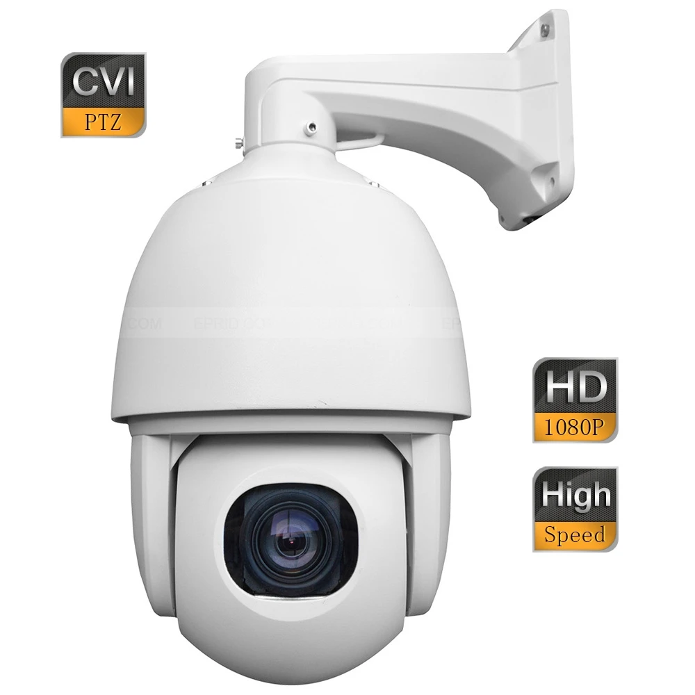 6 2MP 1080P HD TVI High Speed Security Dome PTZ Camera 5 90mm 18x Zoom Lens