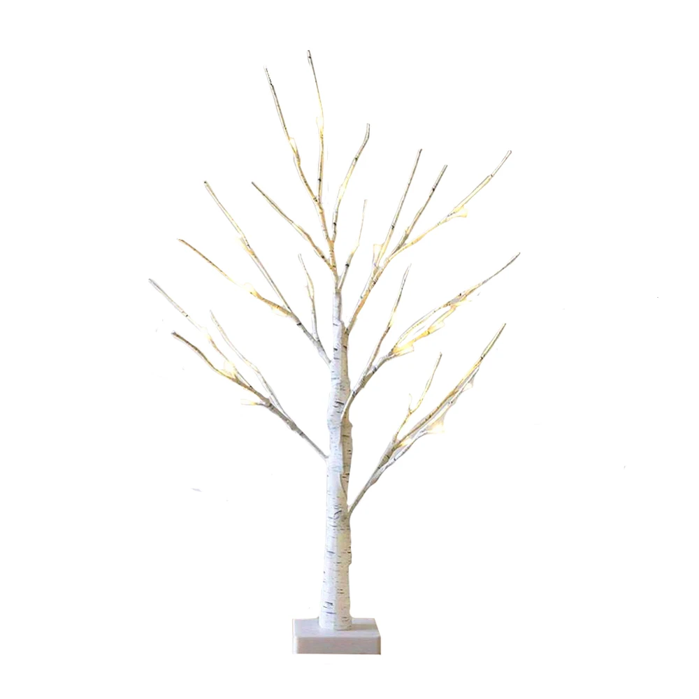 

Night Lamp Battery-powered Lamp LED Warm White Birch Tree Night Light Bed Lamp Perfect for Home Party Christmas Wedding Bedroom