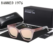 UV400 HD Polarized sunglasses women Retro Style Metal Frame Sun Glasses Famous Lady Brand Designer Oculos Feminino