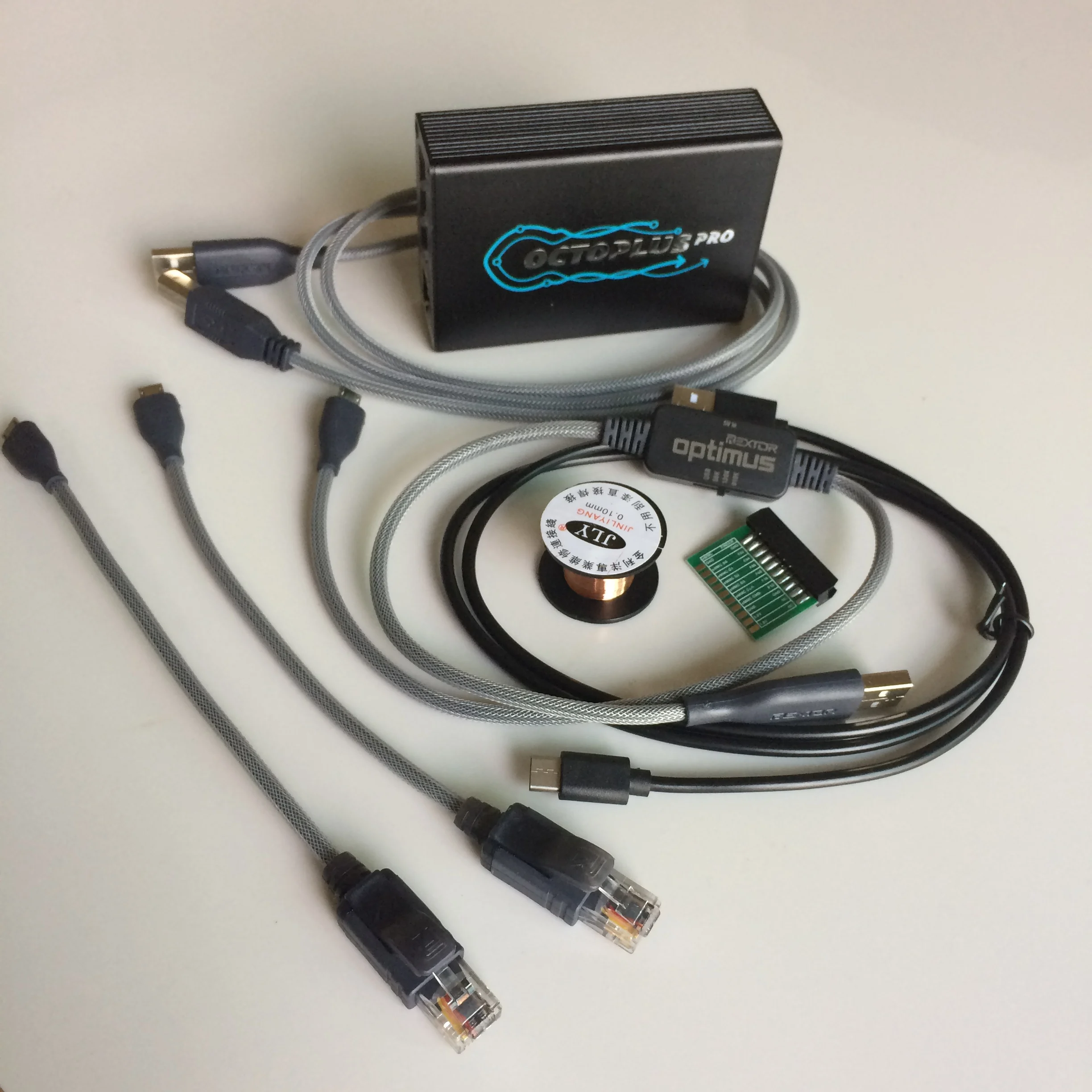 Набор кабелей/адаптеров Octoplus Pro Box + 7 в 1 (активирован для Samsung LG EMMC/JTAG FRP инструмента