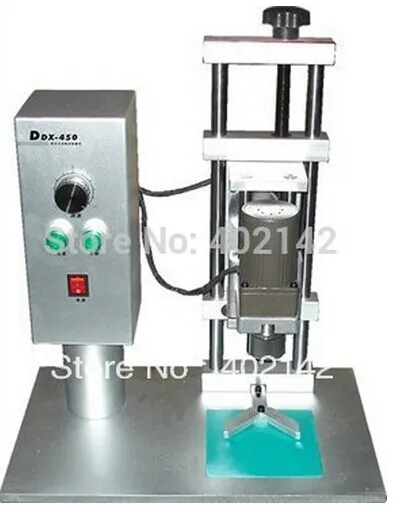 

Free Shipping by DHL,DDX450 Semi-automatic Bottle capping machine for round caps,diameter 10-50mm