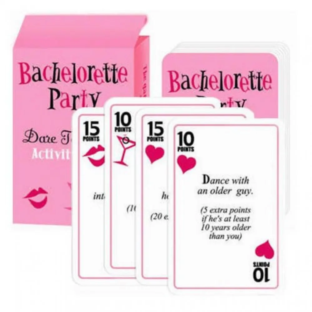 fun bachelorette party games cards dare to do it cards wedding