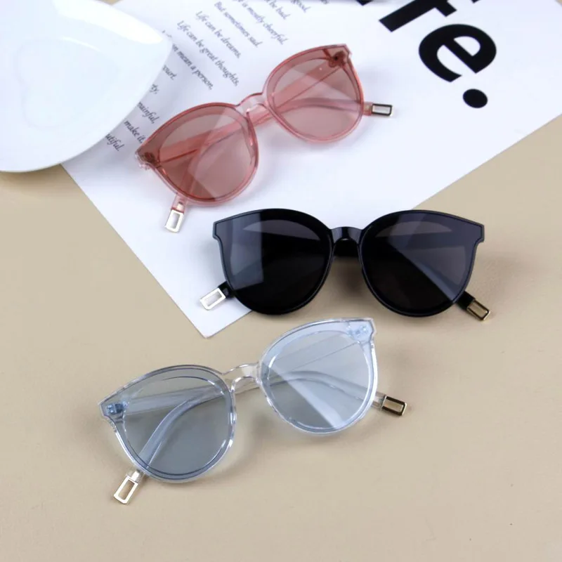 GLAUSA винтажные детские солнцезащитные очки «кошачий глаз» для маленьких детей, солнцезащитные очки для мальчиков и девочек, большие милые Солнцезащитные очки «кошачий глаз», uv400, очки для путешествий