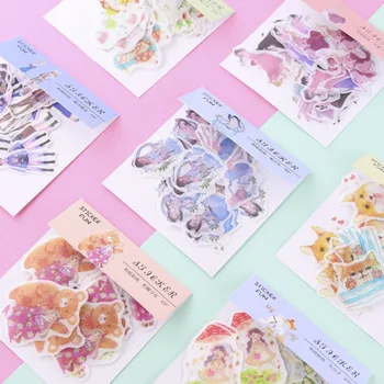 

30pcs/pack Cute Fairy Sticker Decoration DIY Album Diary Scrapbooking Label Sticker Kawaii Stationery