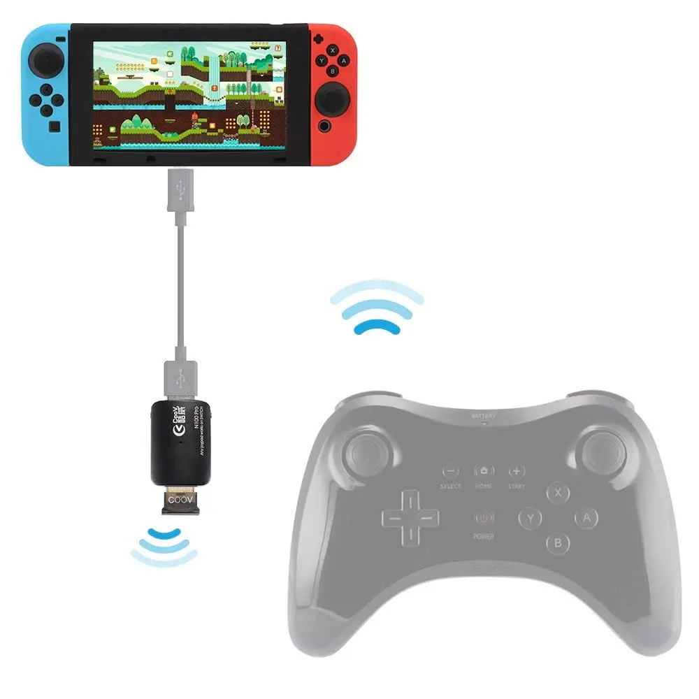 Coov N100 PRO для PS4/Xbox One беспроводной контроллер конвертер адаптер переключения NS