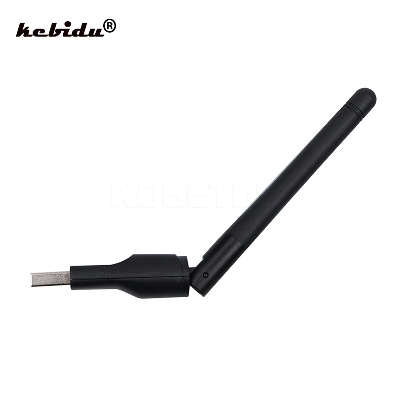 

kebidu For Ralink RT5370 External LAN Adapter USB 2.0 150Mbps Wireless WiFi Network Card With rotatable Antenna For Laptop PC