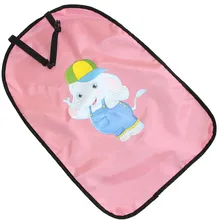 Анти-ребенок-Kick Pad автомобильное сиденье задняя крышка для peugeot tiguan ребенок малыш грязный протектор Водонепроницаемый Розовый Слон Органайзер May31