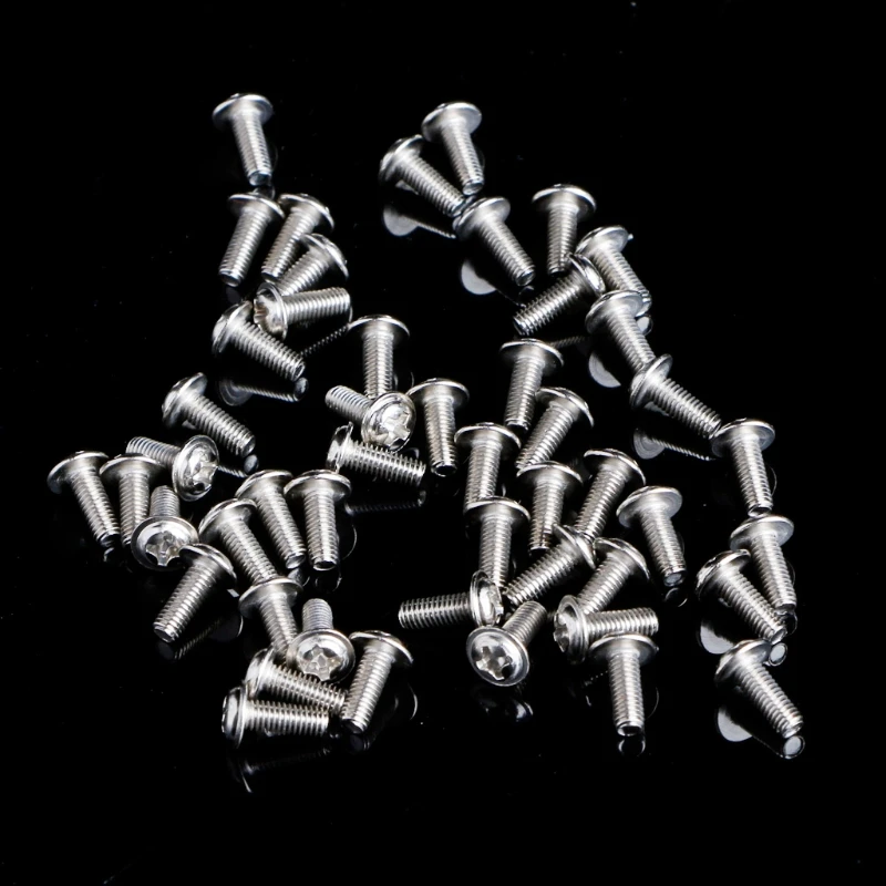 50Pcs/lot Quadrex Head Short Computer Case Motherboard Screwsin Screws