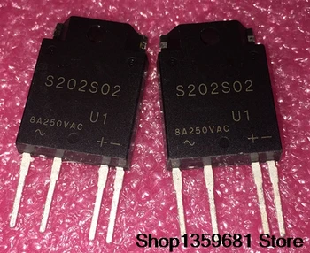 

NEW 5PCS/LOT S202S02F S202S02 S202 S02 RELAY SSR 240VAC 8A ZC 4-SIP