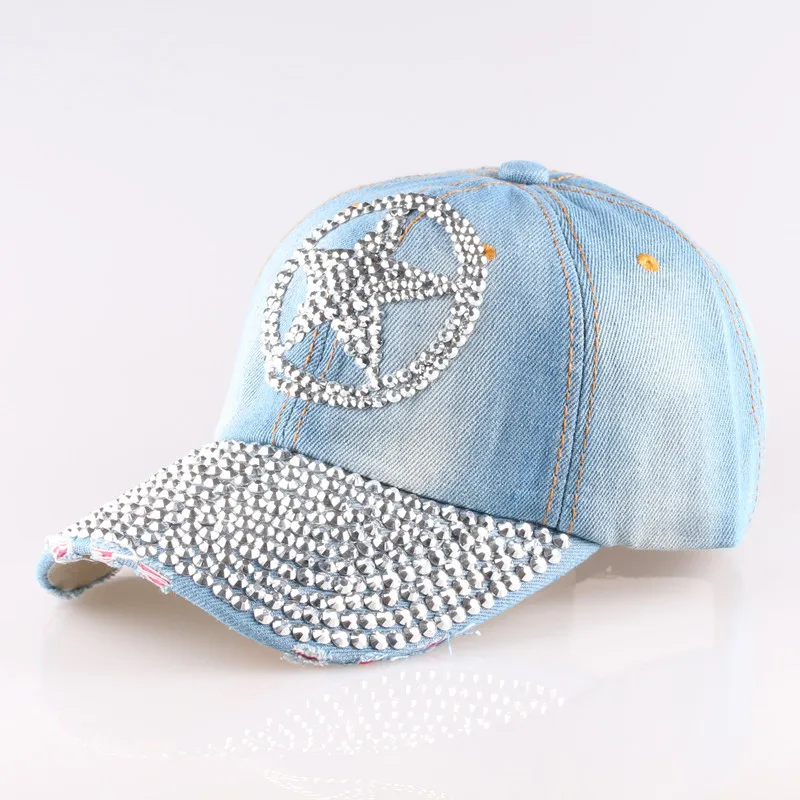 Summer style 2015 New arrive Fashion five star Point drill cowboy women