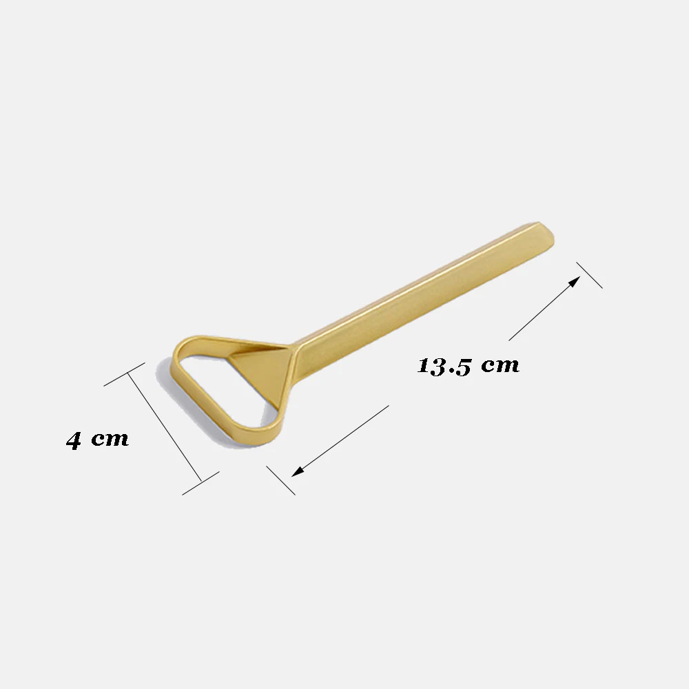 Открывалка для пива из нержавеющей стали в скандинавском стиле, датская открывалка для бутылок, простая дизайнерская отвертка для винных бутылок, алюминиевая бутылка