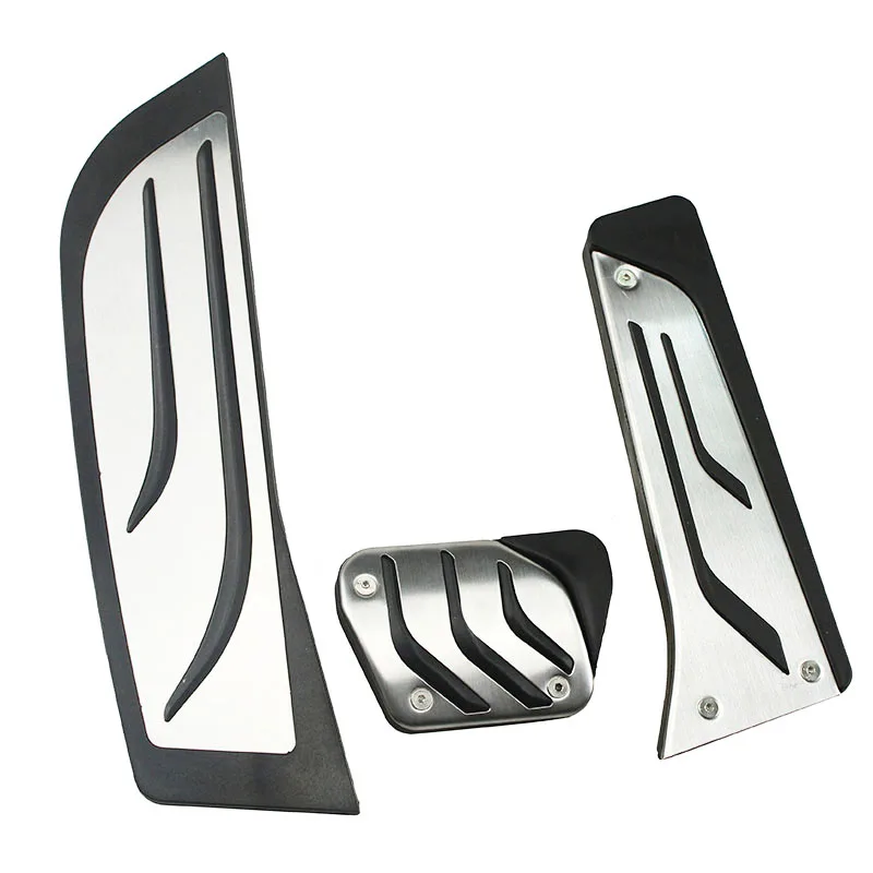 

Stainless Steel Accelerator Gas Brake Footrest Pedal Pad For BMW 3 Series F30 F31 316i 318d 318i 320i 2012-2016 RHD