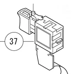 Переключатель 330853 для Hitachi WH14DCL WH14DCAL