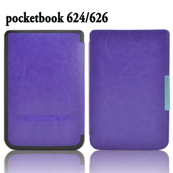 1pc Защитная оболочка для pocketbook basic touch lux 2 614/624/626 pocketbook 626 плюс искусственная кожа читалка чехол