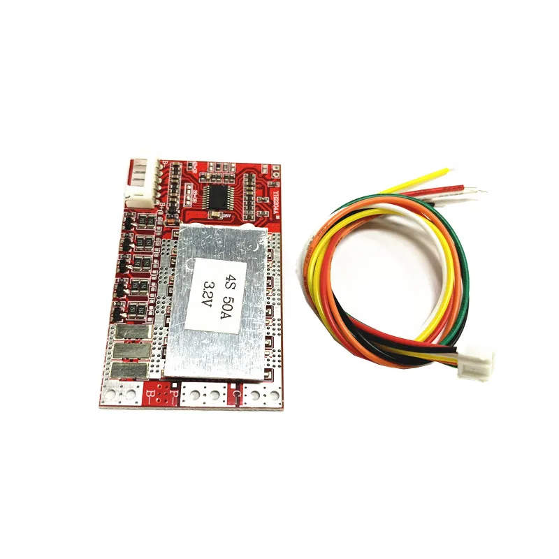 Фосфат железа 4S 50A BMS Board 3 2 V/батарея LiFePO4 плата с балансом|Аксессуары для батарей| |