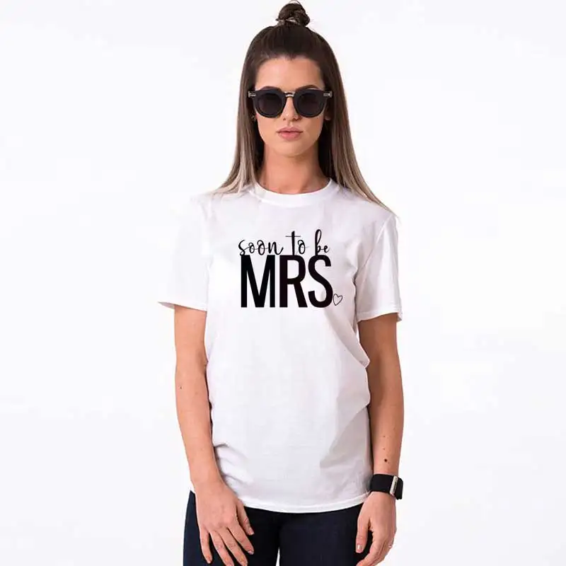 Mr mrs/парные футболки для влюбленных, одежда для жены, Одежда harajuku, одинаковая Женская одежда с надписью love camisetas verano mujer, летняя одежда - Цвет: Color10