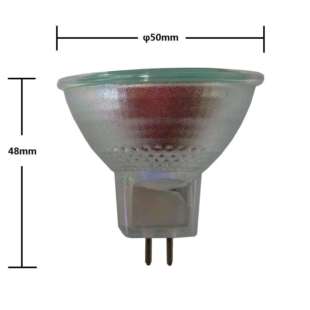 HoneyFly 2 шт JCDR галогенная лампа 50 Вт 110 В/220 В диммируемая галогенная лампочка направленного света теплый белый прозрачный стеклянный внутренний Декор