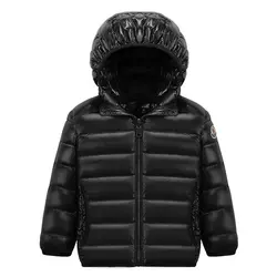 2019 Детский пуховик, новая зимняя детская куртка с капюшоном, тонкая короткая Детская куртка унисекс, бесплатная доставка ePacket
