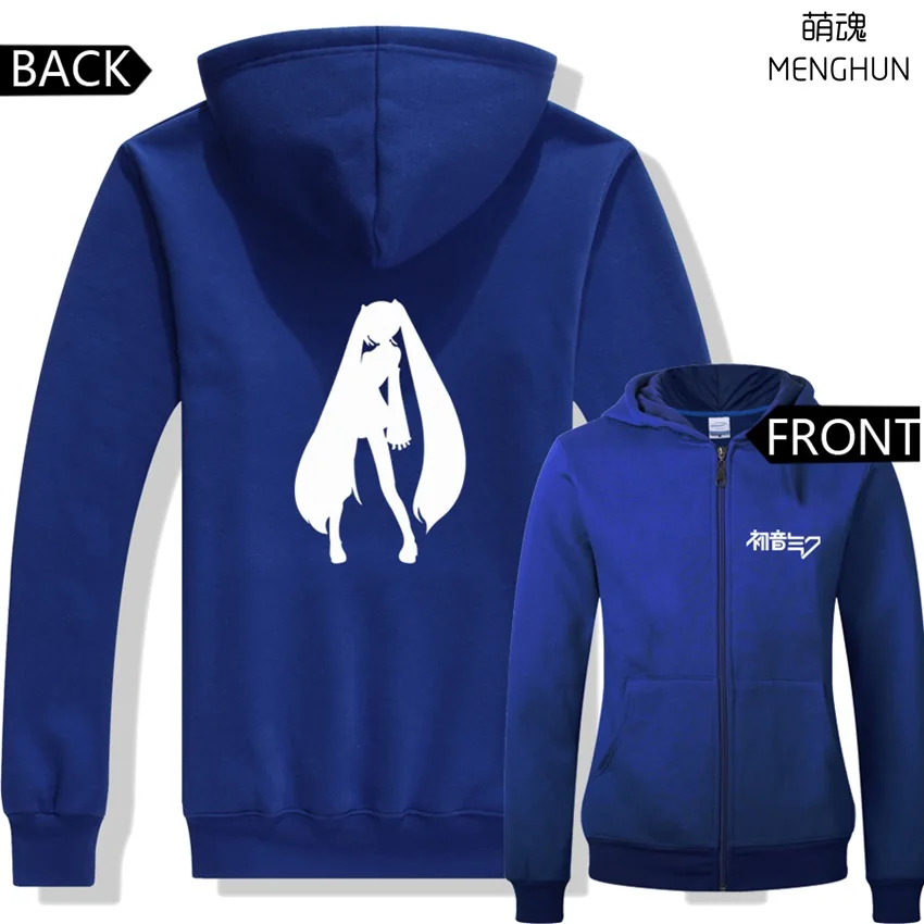 

The anime Idol Vocaloid Hatsune Miku hoodies anime concept men's hoodie for Autumn Winter Miku costume ac604