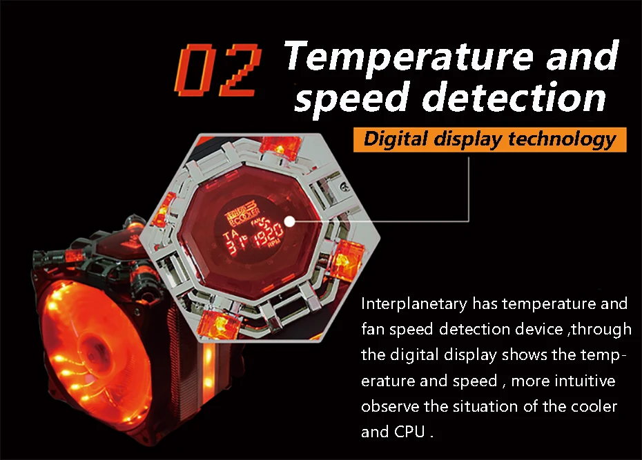 Pccooler 5 Heatpipe кулер для процессора 12 см светодиодный 4-контактный вентилятор для Intel 1155 1156 AMD AM4 радиатор охлаждения процессора 120 мм тихий вентилятор для ПК