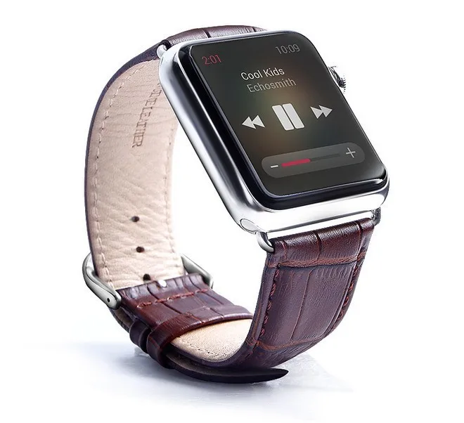 URVOI Новое поступление натуральная кожа ремешок для apple watch серии 4 3 2 ремни для iWatch Ремешок Ремень С адаптеров