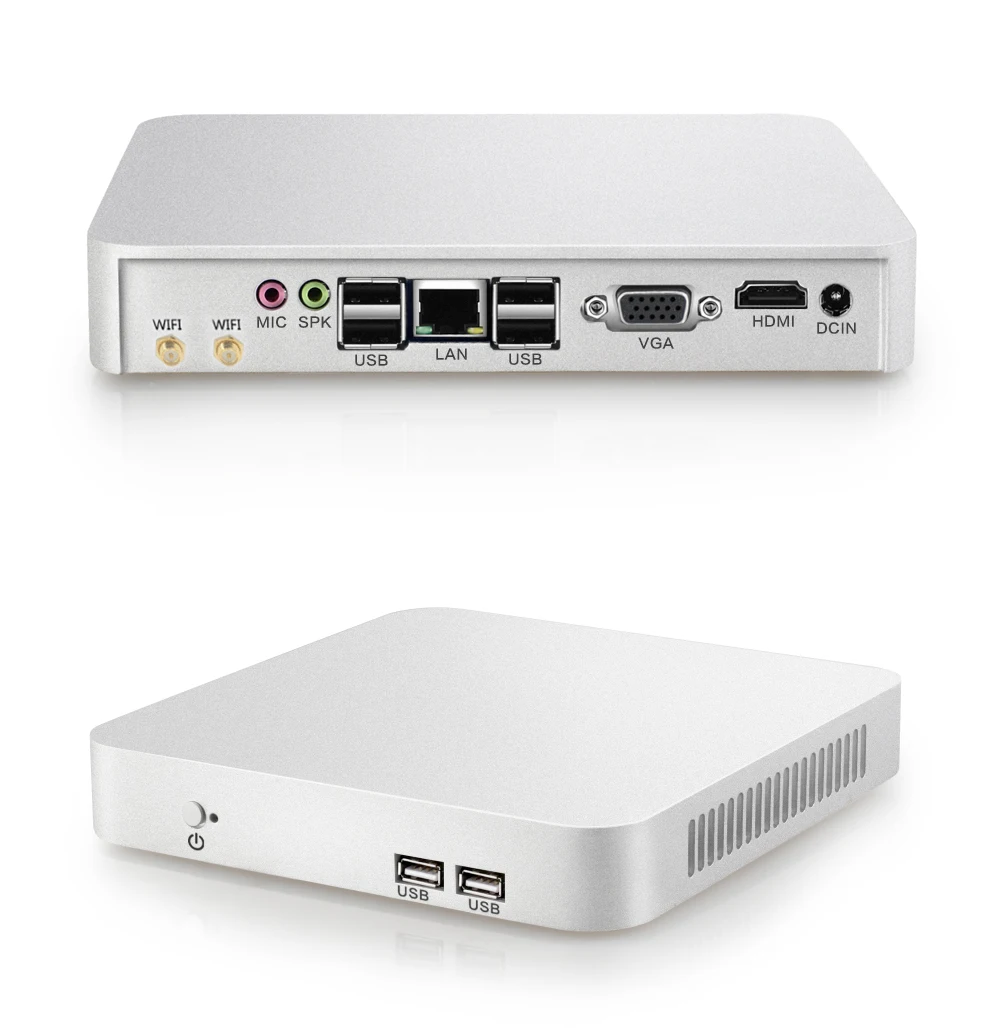 Mini PC Windows 7/8/10 Intel Core i5 4200Y 3317U Celeron N3160 1007U баребоны офис настольных безвентиляторный HDMI VGA Беспроводной Wi-Fi