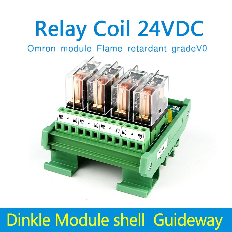 OMRON релейный модуль 4 бит 24V12VPLC усилитель Модуль платы реле 16A | Обустройство дома
