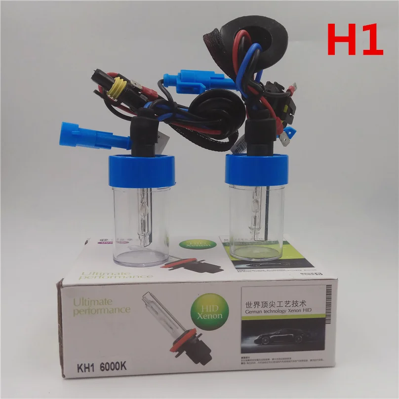 1 комплект H1 H3 H4 H7 H11 9005 9006 9012 D2H HID лампа 55 Вт ксенон лампочка 3000K 4300K 6000K 8000K заменить налобный фонарь