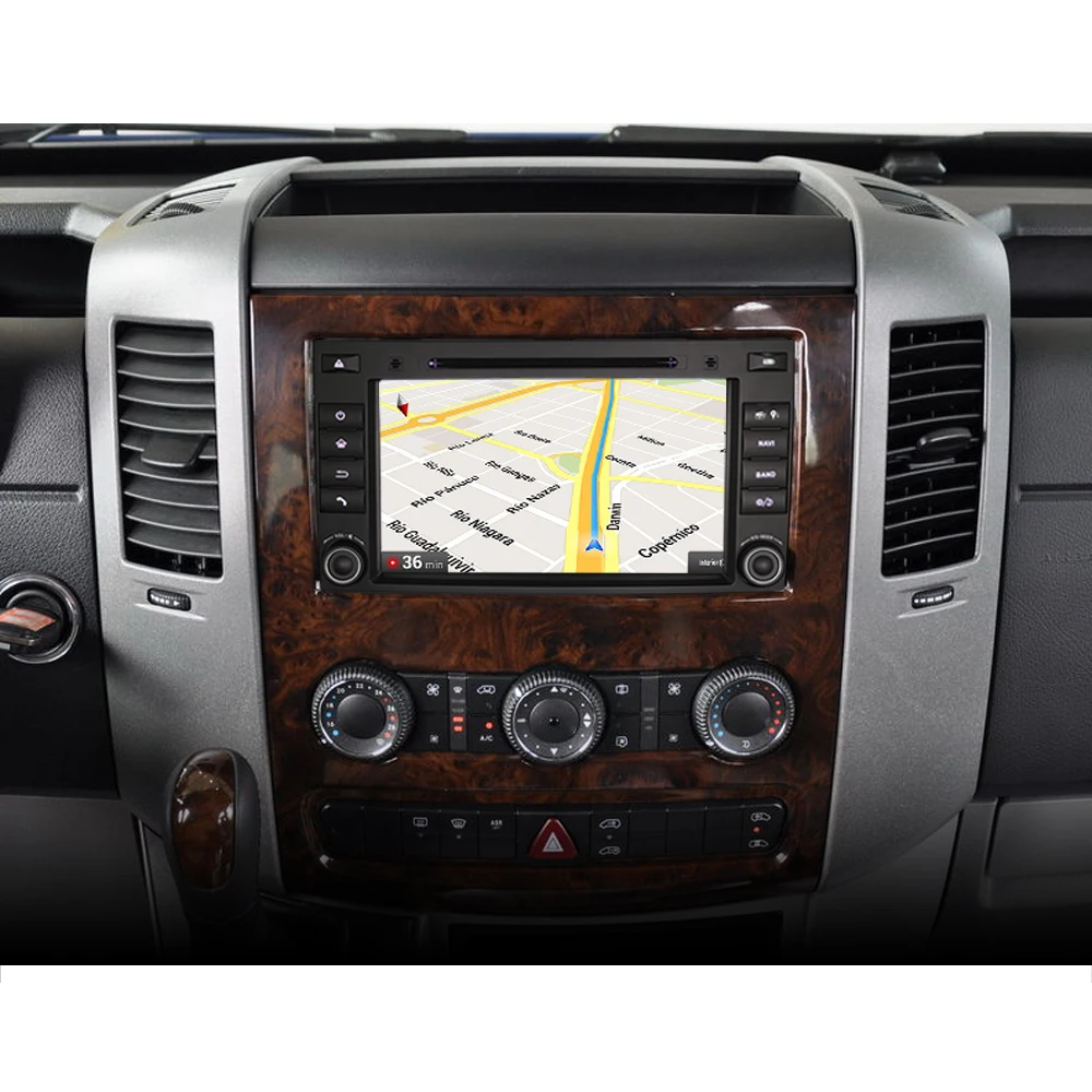Автомобильный gps навигатор DAB+ для Volkswagen VW Crafter 2006 года " Android 8,0 Авторадио Восьмиядерный WiFi 4G gps DVD BT SD CD OBD