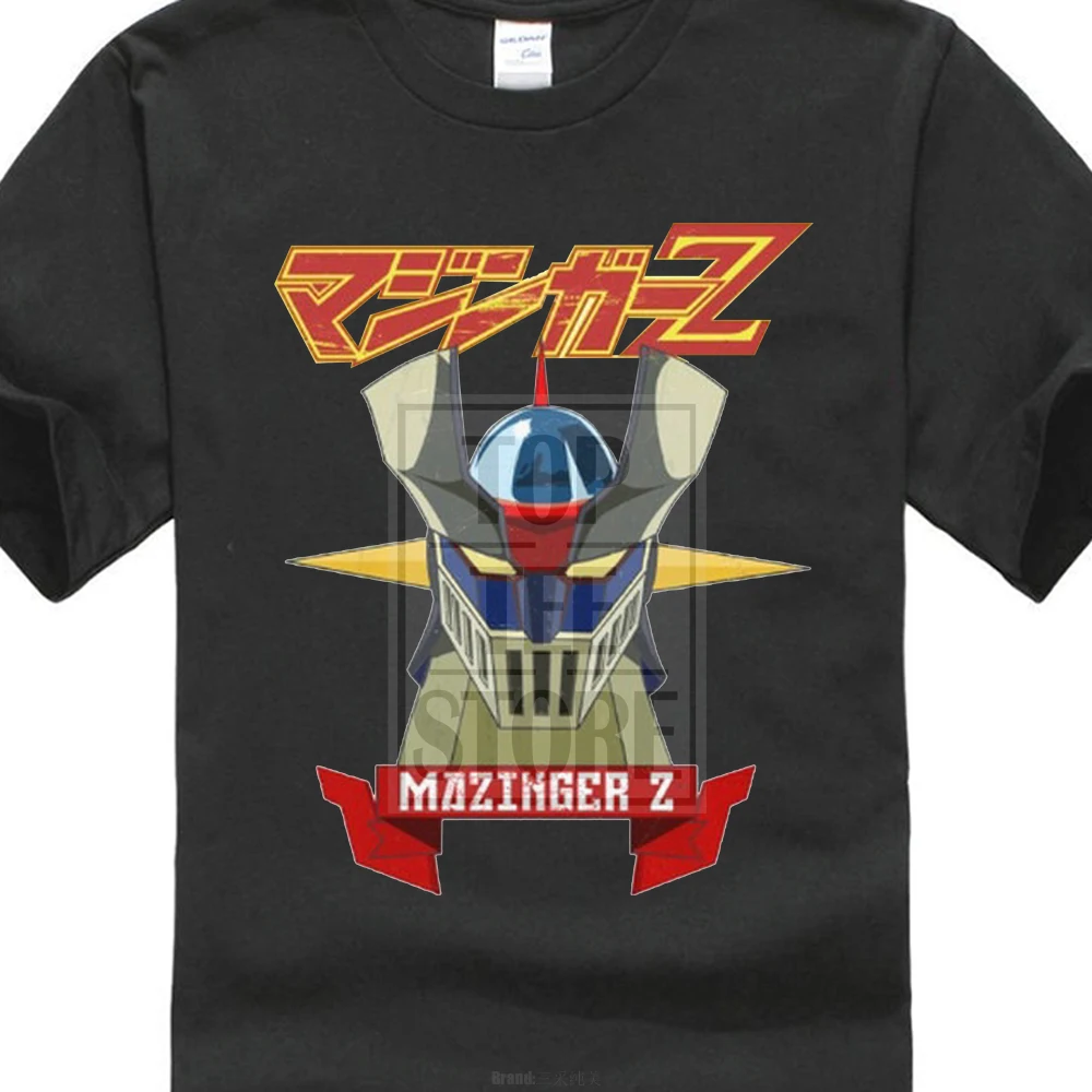 

simple fashion Mazinger Z New Fashion Men'S T-Shirts Short Sleeve Cotton T Shirts Man Clothing