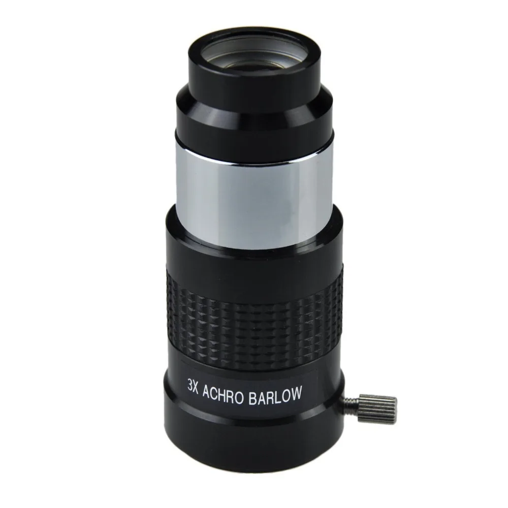 ФОТО 1.25 inch 3x Achromatic T Adapter / Barlow Lens for Newtonian telescope DSLR camera and other T-thread type Monocular Binocular